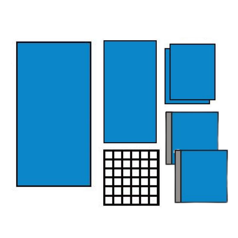 Комплект покриттів для травматології №1, стерильний, одноразового використання,ТМ «АХІЛЛ»